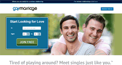 Desktop Screenshot of gaymarriage.net